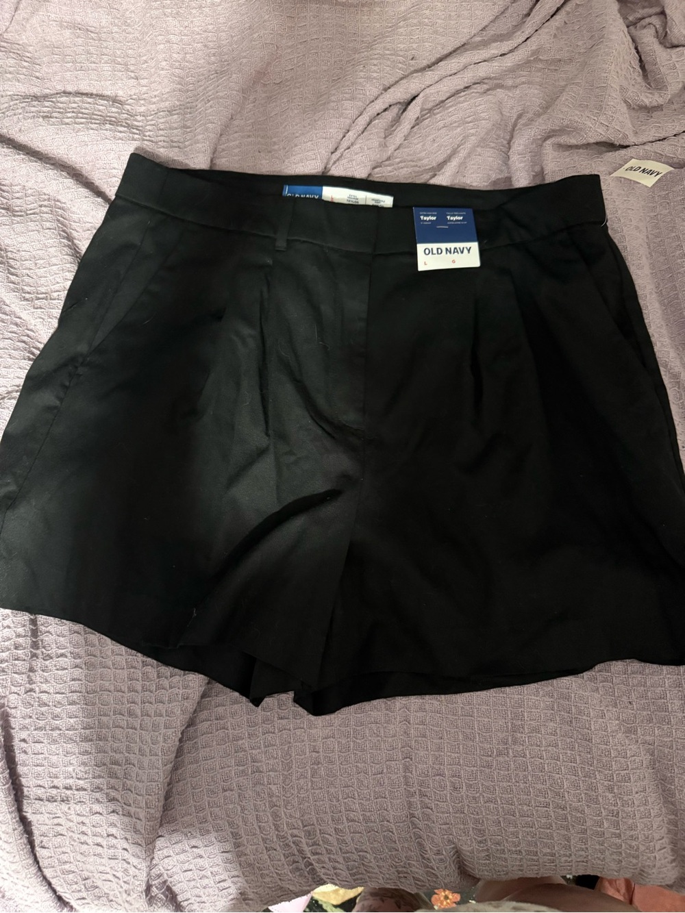 Old Navy Black High-Waist Tailored Women's Shorts